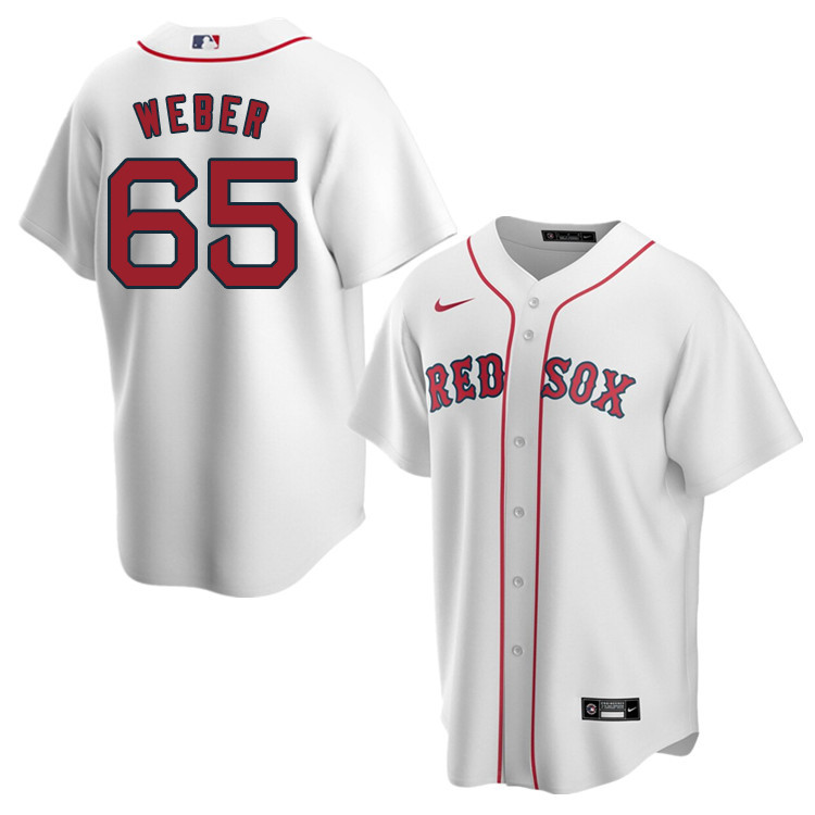 Nike Men #65 Ryan Weber Boston Red Sox Baseball Jerseys Sale-White